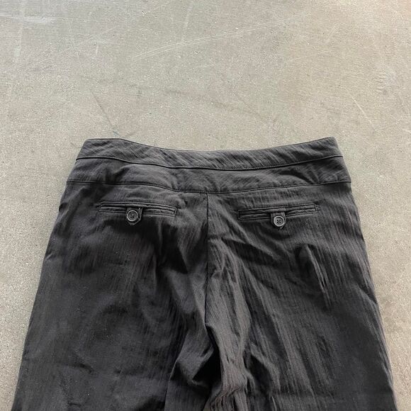 Black y2k office trousers/work pants size 11 - Picture 4 of 4